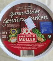 Mängden socker i Spreewälder Gewürz-Gurken