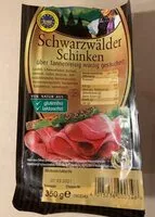 Mängden socker i Schwarzwälder Schinken