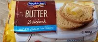 Mängden socker i Zwieback butter