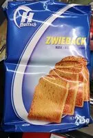 Mängden socker i Zwieback