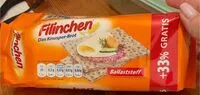 Mängden socker i Filinchen Das Knusper-Brot