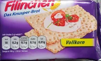 Mängden socker i Filinchen Vollkorn