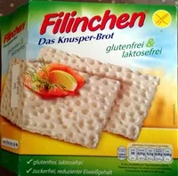 Mängden socker i Filinchen Das Knusper-Brot
