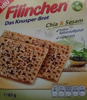 Mängden socker i Filinchen Chia & Sesam