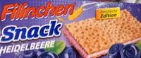 Mängden socker i Filinchen Snack Heidelbeere