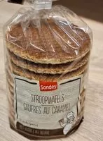 Mängden socker i Gaufres au caramel