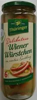 Mängden socker i Delikatess Wiener Würstchen