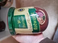 Mängden socker i Rotwurst