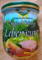 Mängden socker i Original Thüringer Leberwurst