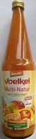 Mängden socker i Voelkel Multi-Natur 100% Direktsaft
