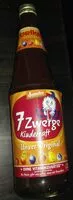 Mängden socker i 7Zwerge Kindersaft