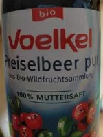 Mängden socker i Preiselbeer pur