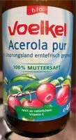 Mängden socker i Acerola pur