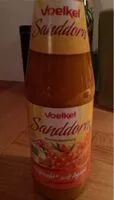 Mängden socker i Voelkel Sanddorn Vollfrucht Mit Agave,0,5 LTR Flasche