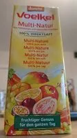 Mängden socker i Voelkel Multi-natuurdrink