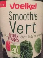 Mängden socker i Smoothie Vert - Fruits Rouges