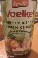 Mängden socker i Vinagre de manzana Voelkel
