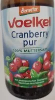 Mängden socker i Cranberry pur