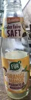 Mängden socker i Der faire Saft Orange Mango Maracuja