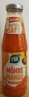 Mängden socker i Möhre Mango