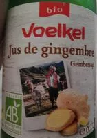 Mängden socker i Jus de gingembre