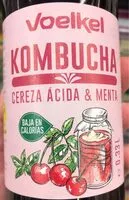 Mängden socker i Kombucha cereza acida & menta