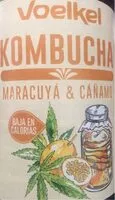 Mängden socker i Kombucha maracuya cañamo