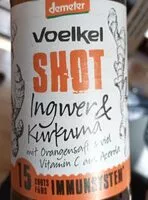 Mängden socker i Voelkel Shot Ingwer und Kurluma