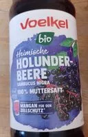Mängden socker i Voelkel Holunderbeere Muttersaft
