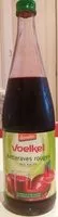 Mängden socker i Betteraves rouges 100 % pur jus