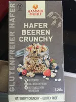 Mängden socker i Hafer Beeren Crunchy