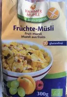 Mängden socker i Muesli Aux Fruits