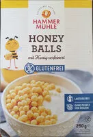Mängden socker i Honey balls mit Honig verfeinert