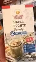 Mängden socker i Hafer Früchte Porridge
