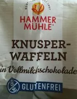 Mängden socker i knusperwaffeln