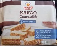 Mängden socker i Cremewaffeln Cakao