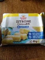 Mängden socker i Zitronen Cremewaffel