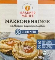 Mängden socker i Makronenringe