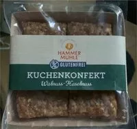 Mängden socker i Kuchenkonfekt