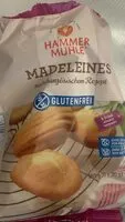 Mängden socker i Madeleines