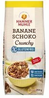 Mängden socker i Banane Schoko Crunchy