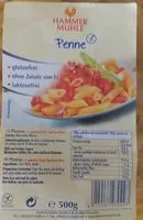 Mängden socker i Penne