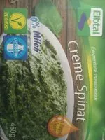 Mängden socker i Creme Spinat vegan