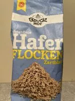 Mängden socker i Haferflocken zartblatt