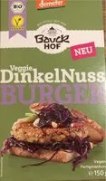 Mängden socker i Dinkel Nuss Burger