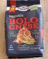 Mängden socker i Veggie Mix Bolognese