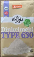 Mängden socker i Dinkelmehl