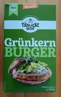 Mängden socker i Grünkern Burger