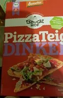Mängden socker i Bio Dinkel Pizza Teig