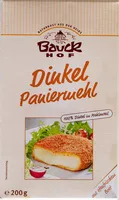 Mängden socker i Paniermehl Dinkel